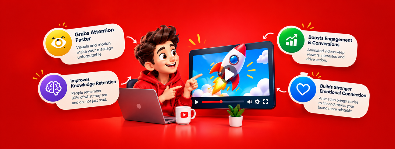 4 Benefits of Animations Video That You May Not Have Thought Of
