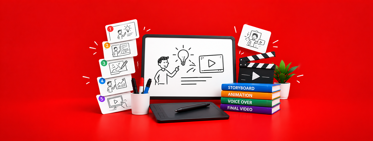 7 Easy Steps For Expert Whiteboard Animation with Complete Details