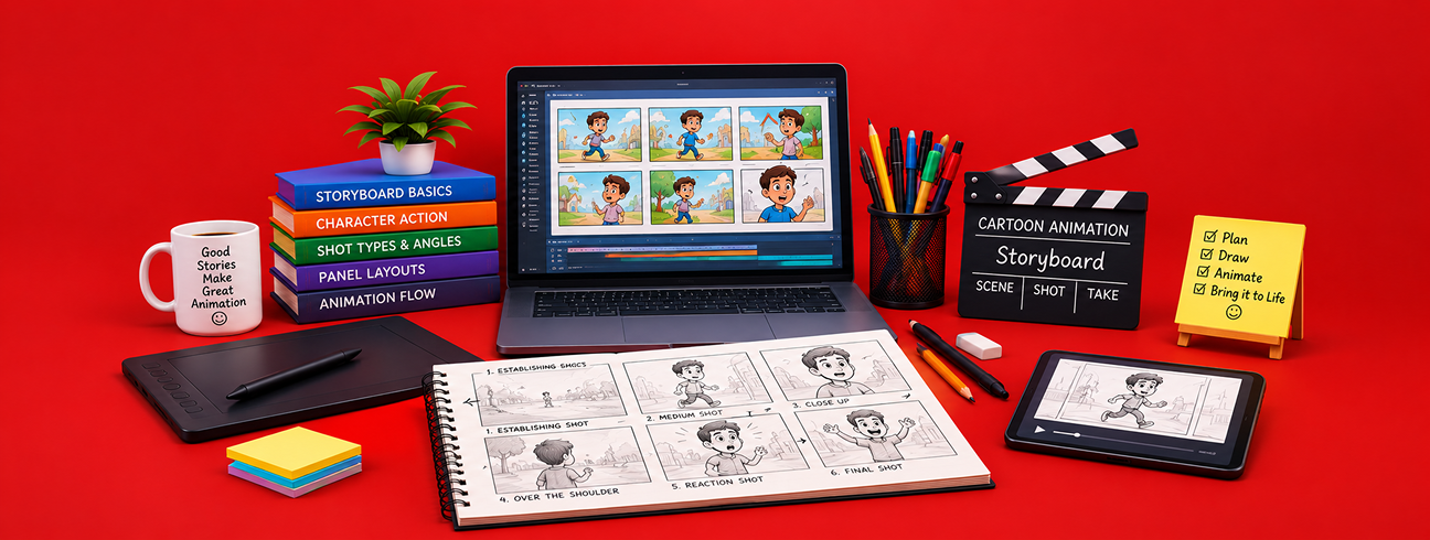 How to Create a Storyboard for Cartoon Animation