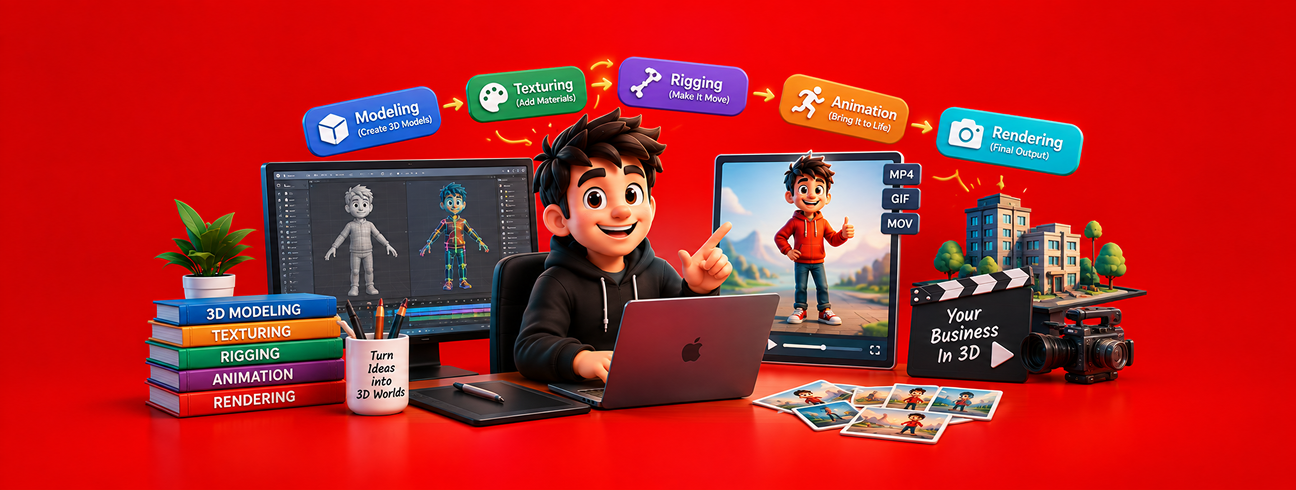 How To Make 3d Animation For Your Business