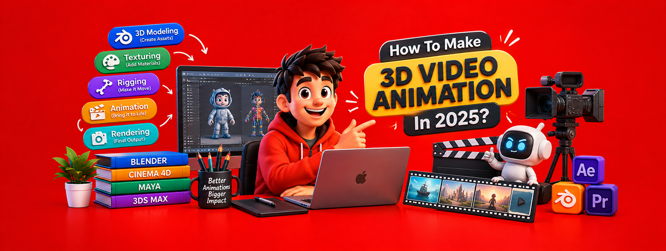 How To Make 3D Video Animation In 2025?